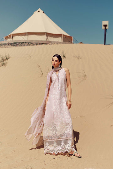 Noor By Saadia Asad | Eid Handwork Laserkari Lawn 24 | D7