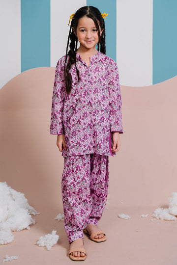 Zellbury Girls | 2 Piece Lawn | Kurta Trouser - 2414