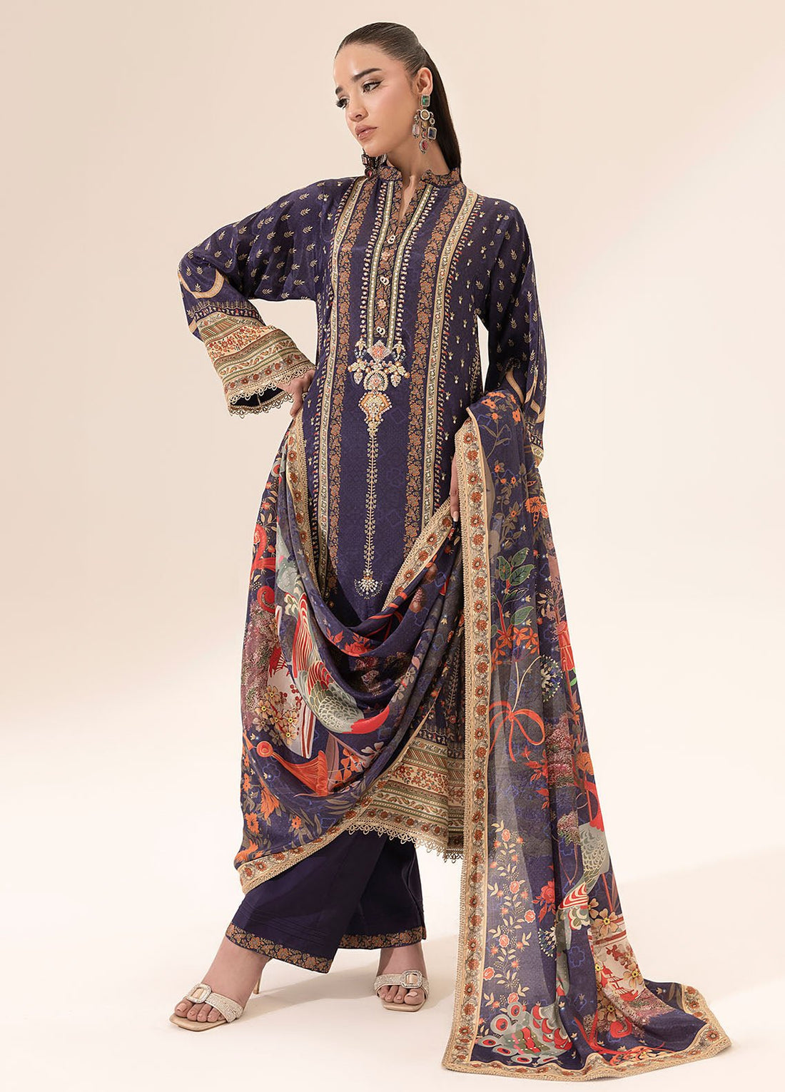 Sahane | Suay Silk Handwork Edit | CT - 15006 ETHER - SUAY - Seharnaz