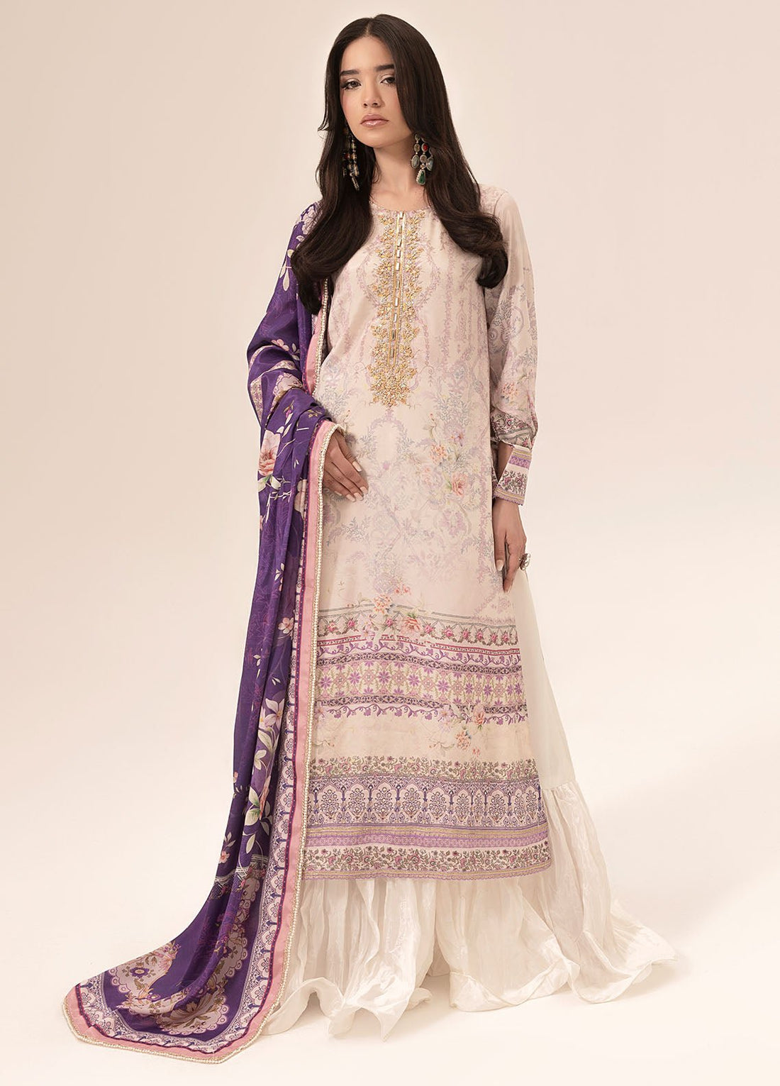 Sahane | Suay Silk Handwork Edit | CT - 15003 KAIA - SUAY - Seharnaz