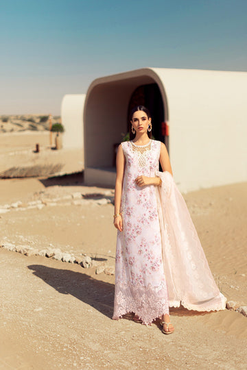 Noor By Saadia Asad | Eid Handwork Laserkari Lawn 24 | D5