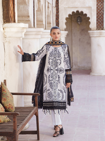 Zebtan | Zeenat Luxury Lawn Eid Collection | ZL 10