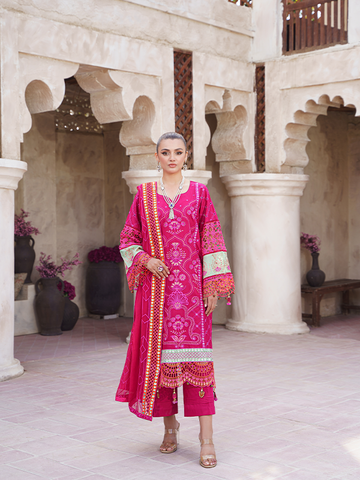 Zebtan | Zeenat Luxury Lawn Eid Collection | ZL 09