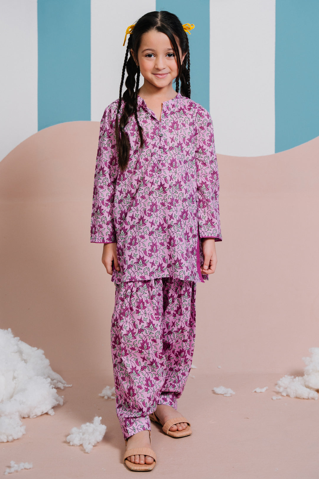 Zellbury Girls | 2 Piece Lawn | Kurta Trouser - 2414