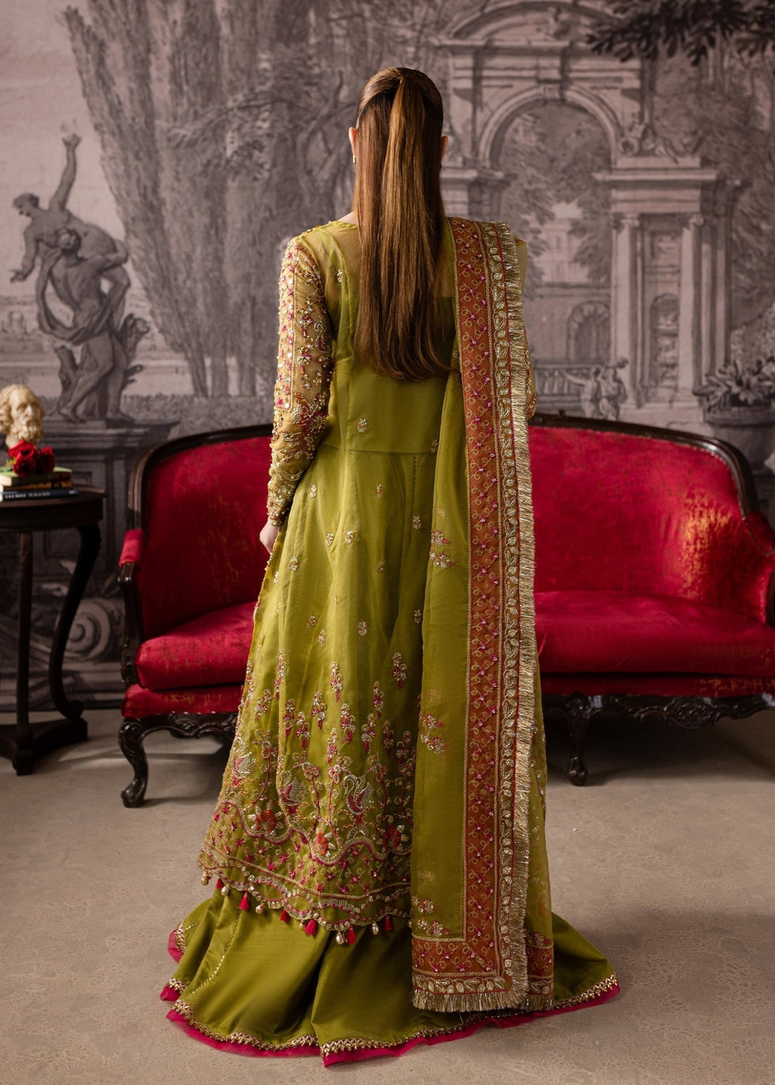 Maria Osama Khan | Mystara Wedding Festive | Noir - Seharnaz