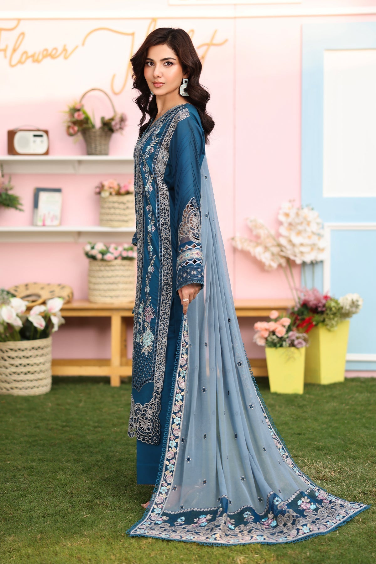 Imrozia Premium | Hayam Luxury Lawn 25 | SL 87 SAHAR - Seharnaz