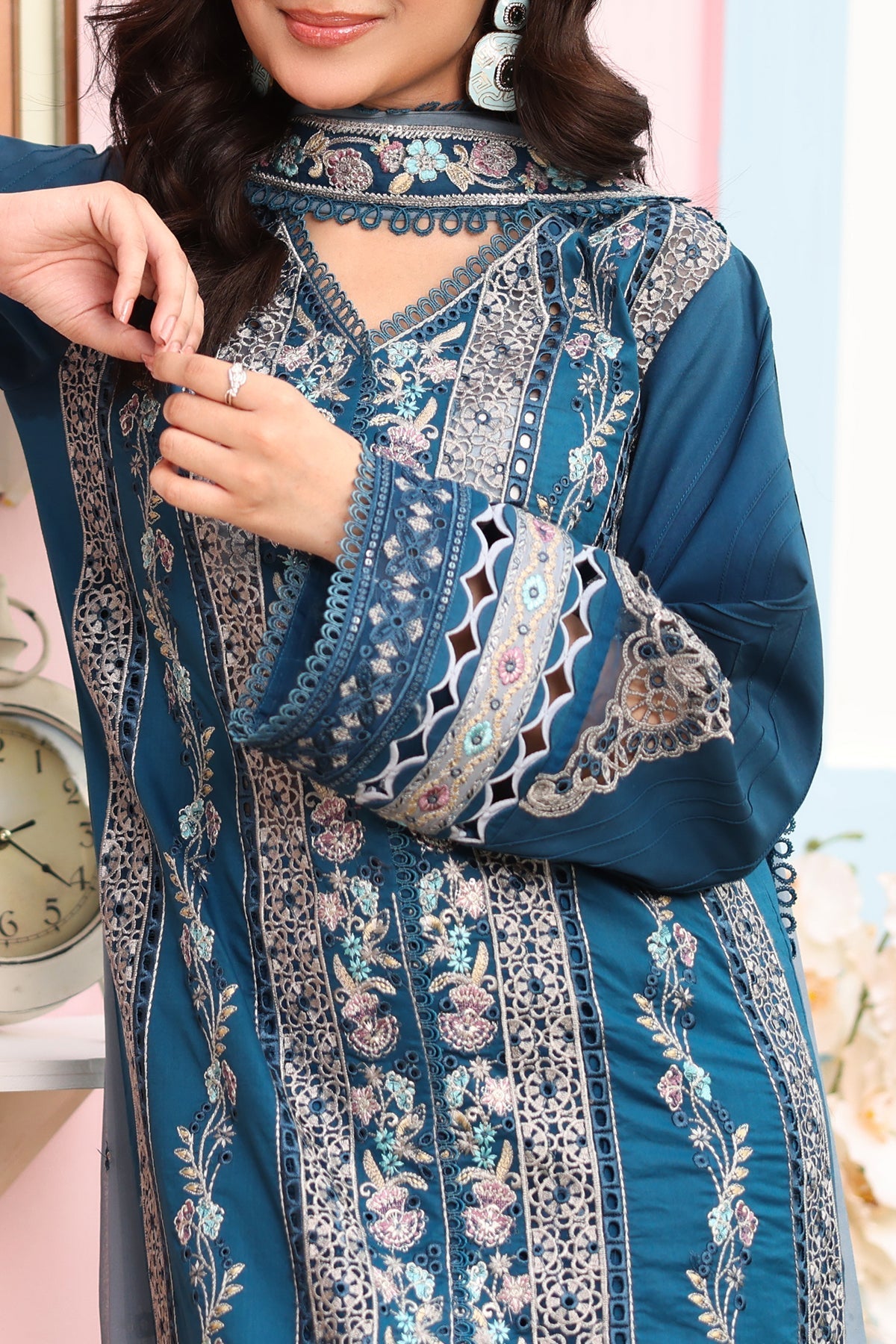 Imrozia Premium | Hayam Luxury Lawn 25 | SL 87 SAHAR - Seharnaz